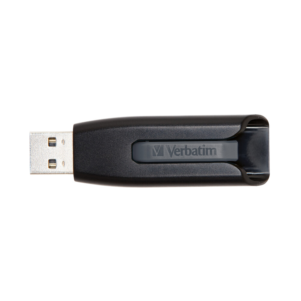 Verbatim 49168 256GB V3 USB 3.0 Store N Go Flash Drive in Black