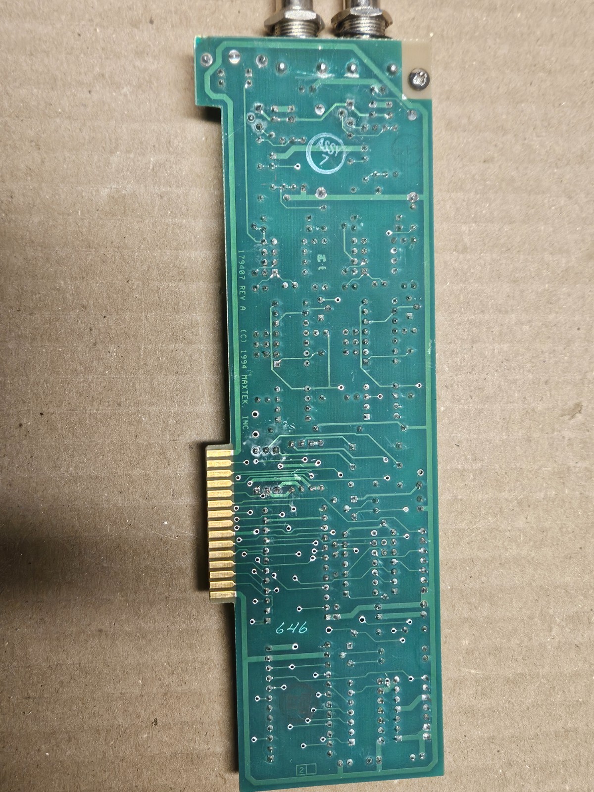 Maxtek MDC-360 PCB 179205 Rev A Board – Working Pull