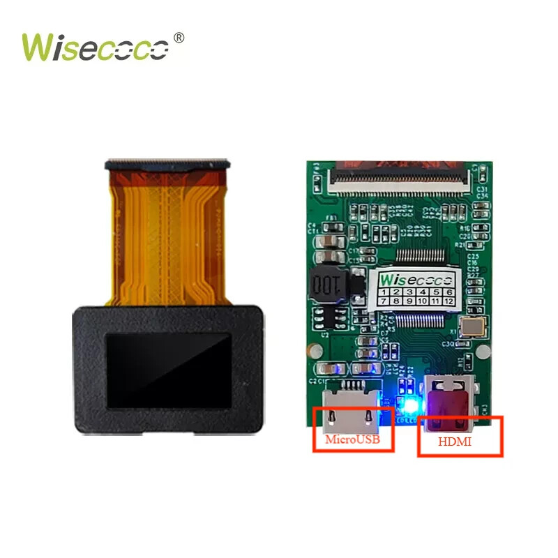 0.71 Inch AMOLED Display 1920×1080 OLED Head Mounted Display Micro Screen 60Hz M