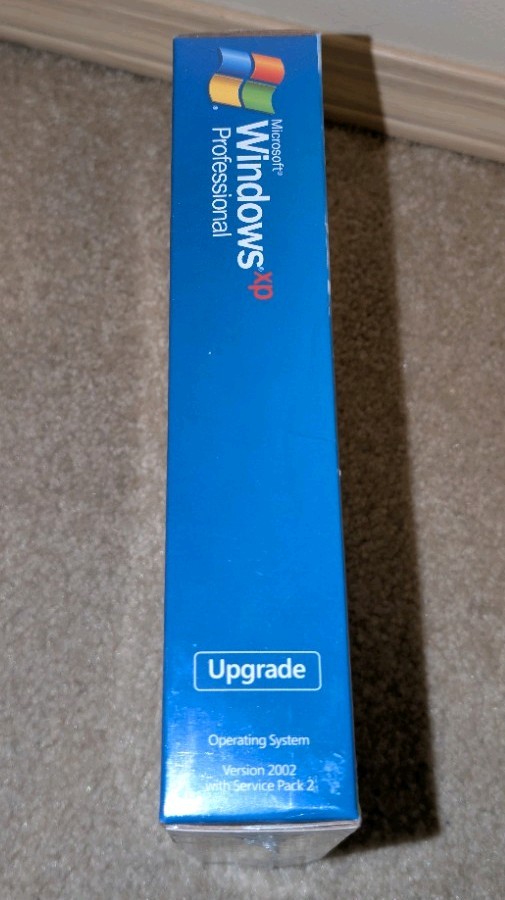 Microsoft Windows XP Professional Upgrade SEALED RETAIL BOX Service pack 2 SP2