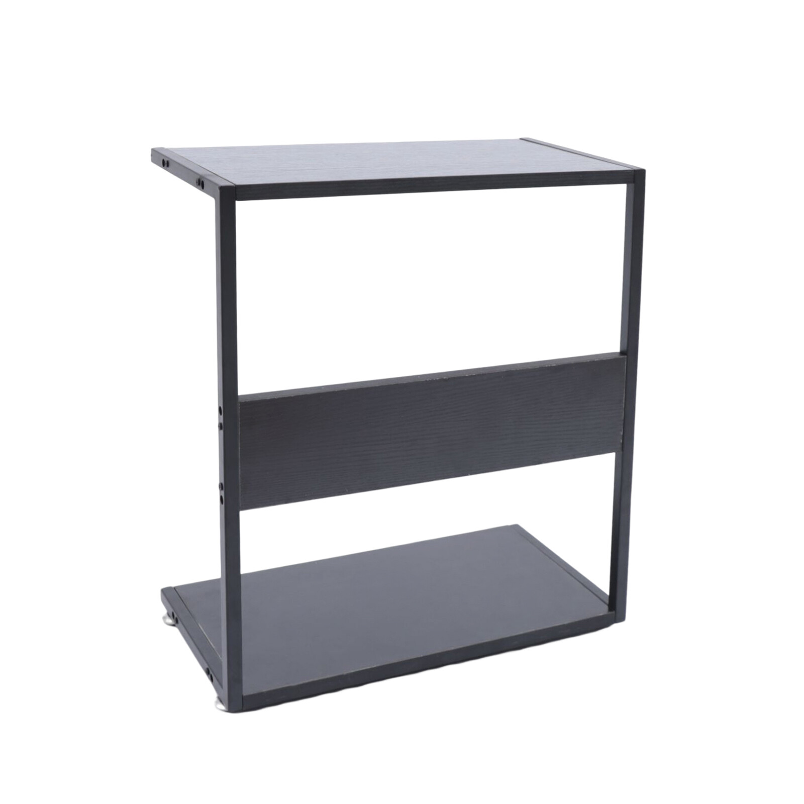 2-Tier CPU Holder Cart Under Desk Computer Tower Stand Mobile PC Tower Stand NEW