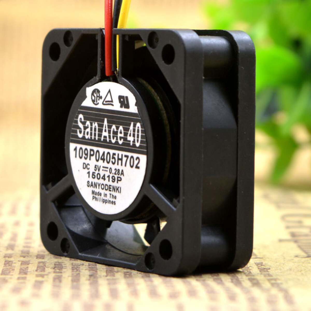 SANYO 4CM 4015 DC5V 0.28A 109P0405H702 USB Chassis Industrial Cooling Fan Micro