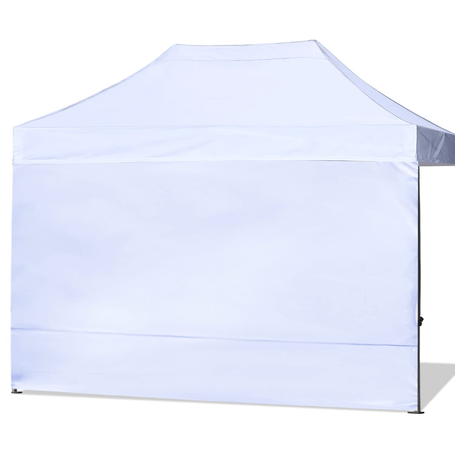 ABCCANOPY Instant Canopy SunWall 10×15 FT, 1 Pack Sidewall Only, 10×15, White