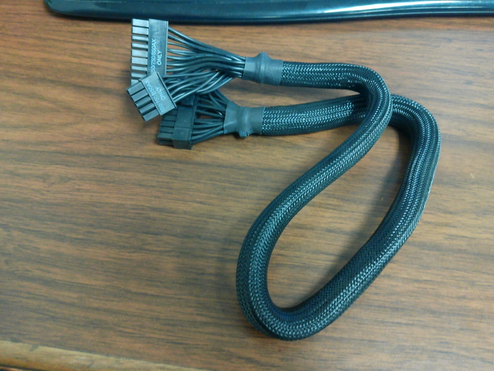 24pin Corsair Cable for AX650 AX750 AX850 or AX860 AX760 Black to 18pin & 10pin