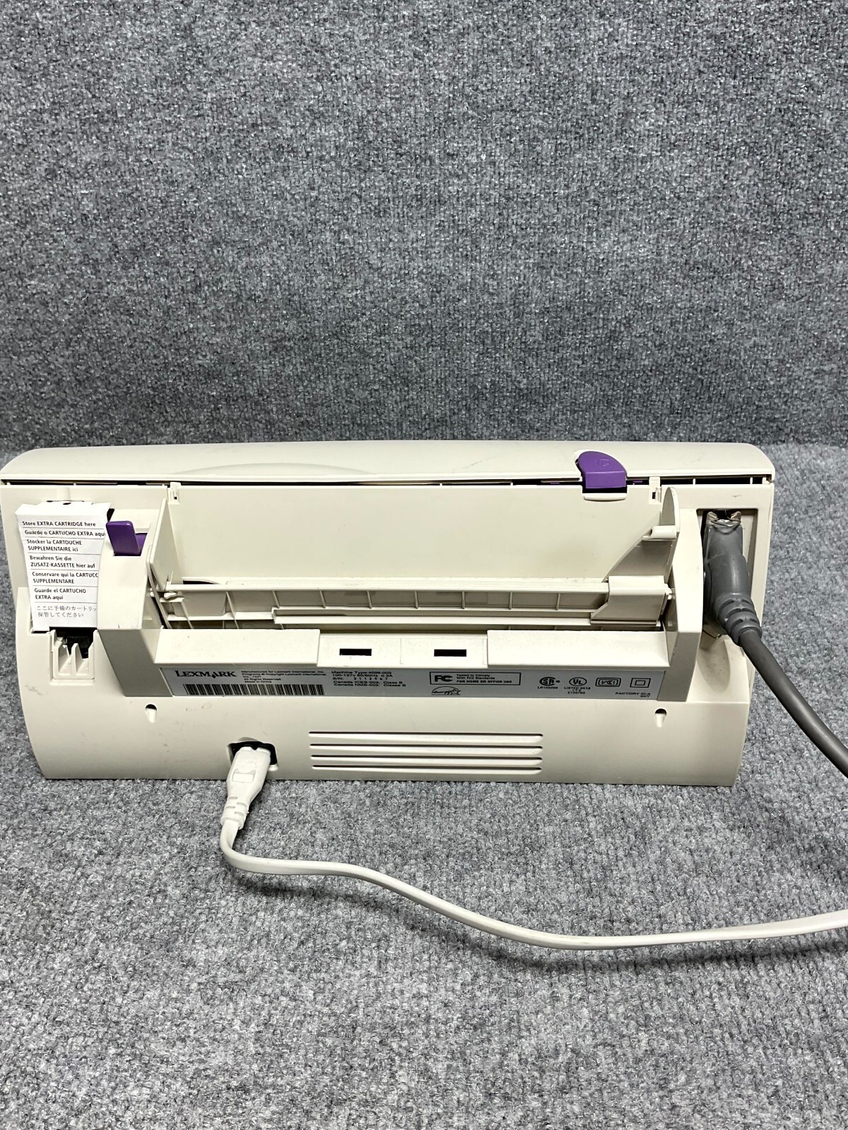 Lexmark Color Jetprinter 1100 Inkjet Printer 600×600 dpi USB 12320
