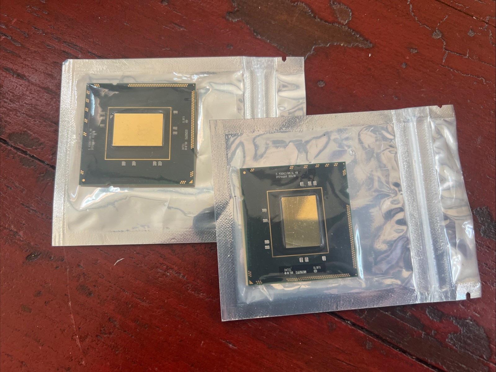 2x Matched Pair Intel Xeon X5570 2.93GHz Processors Delis, for 2009 4,1 Mac Pro