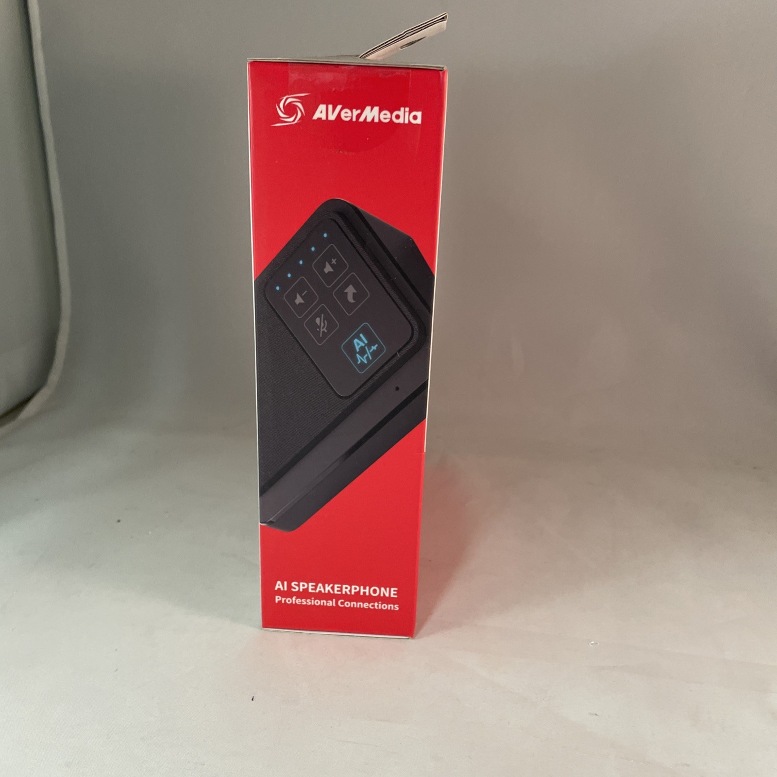 AVerMedia AI Speakerphone AI-Powered Noise Suppression, USB Plug and Play AS311
