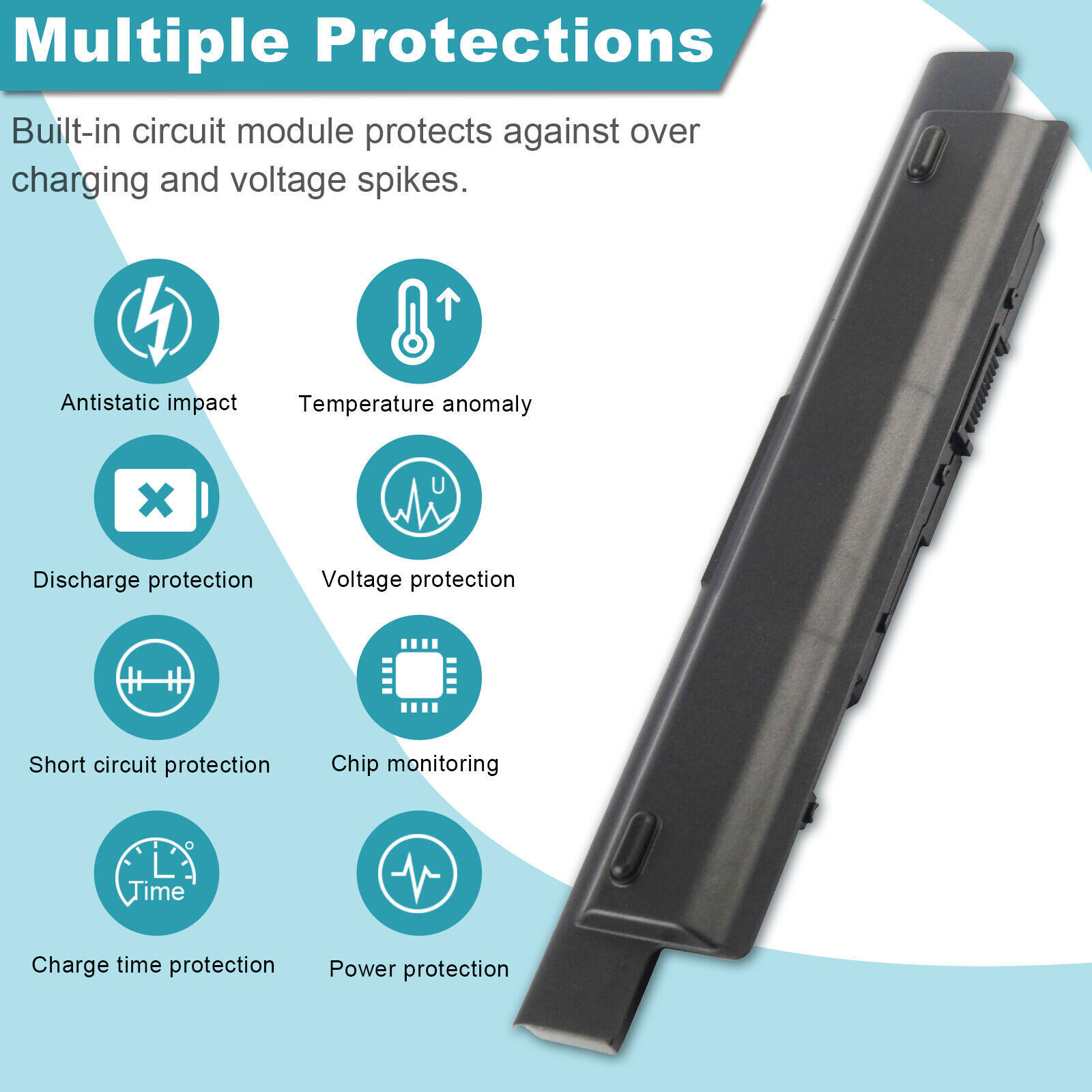 ✅65Wh MR90Y Battery For Dell Inspiron 15 3000 Serie 3531 3537 3541 14-3421 XCMRD