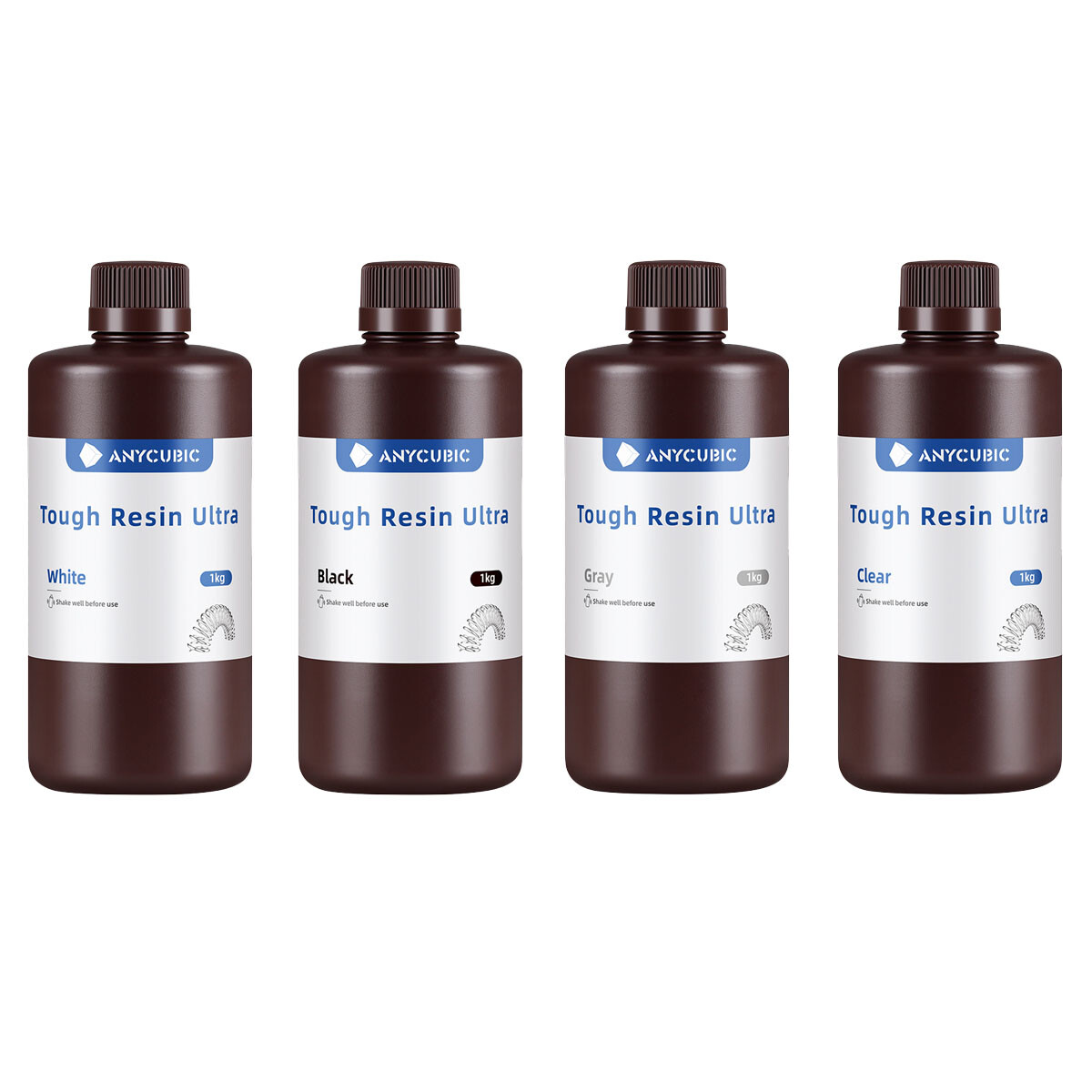 ANYCUBIC 1KG Ultra Tough Resin High Elasticity 405nm Resin for LCD 3D Printer