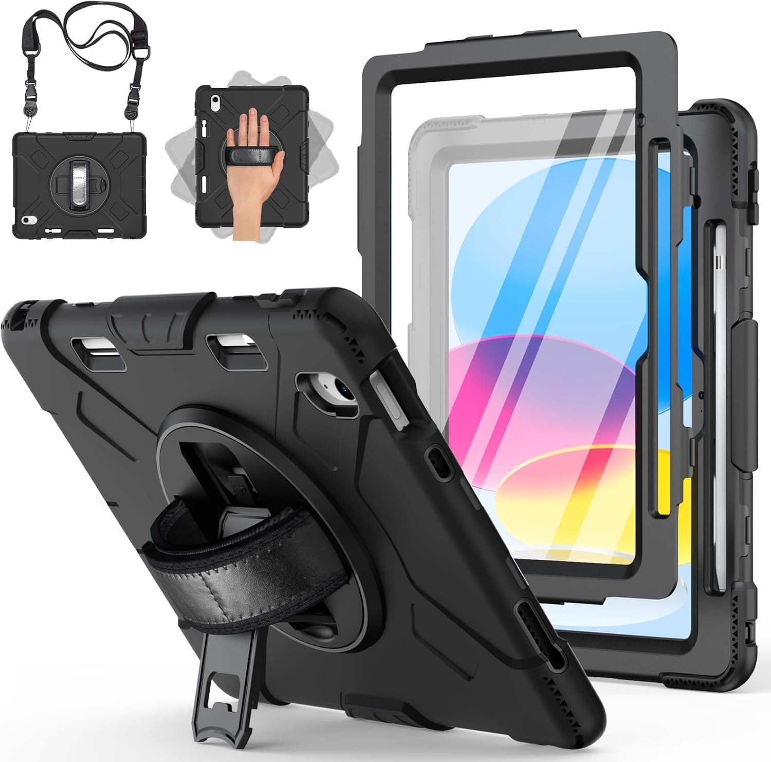 Heavy Duty Shockproof Case For iPad 10th Gen 10.9 in / 11th Gen 2025 (A16) 11 in