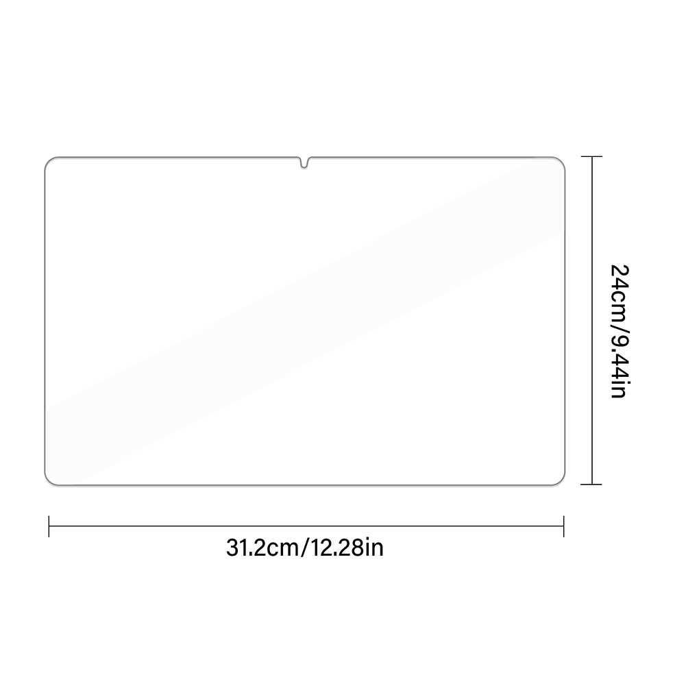 1/2 Pack Tempered Glass Film Screen Protector For Teclast Artpad Pro 12.7″ 2025