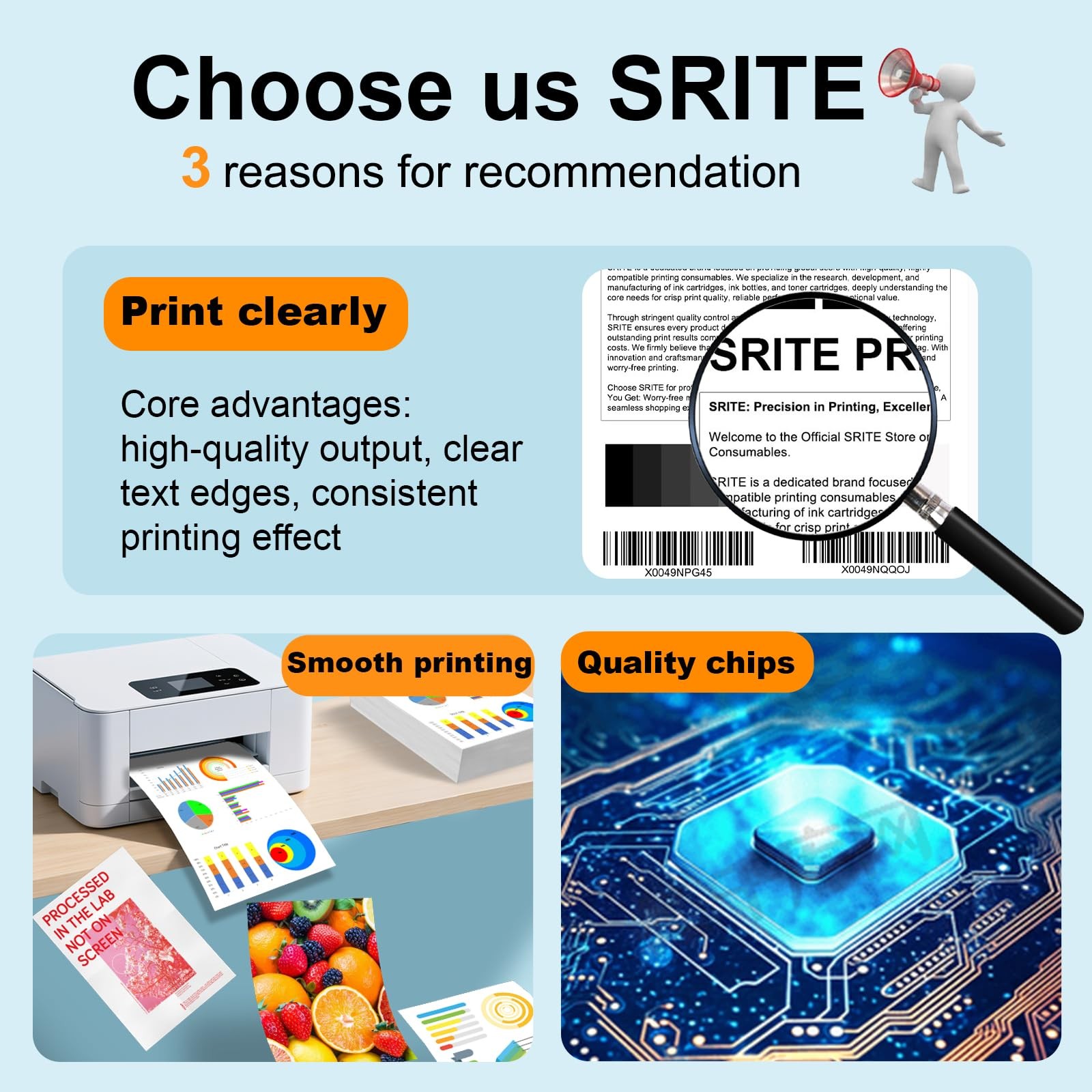 Srite W9004Mc Black Toner Cartridge Chip High Yield 50000 Pages Replacement For