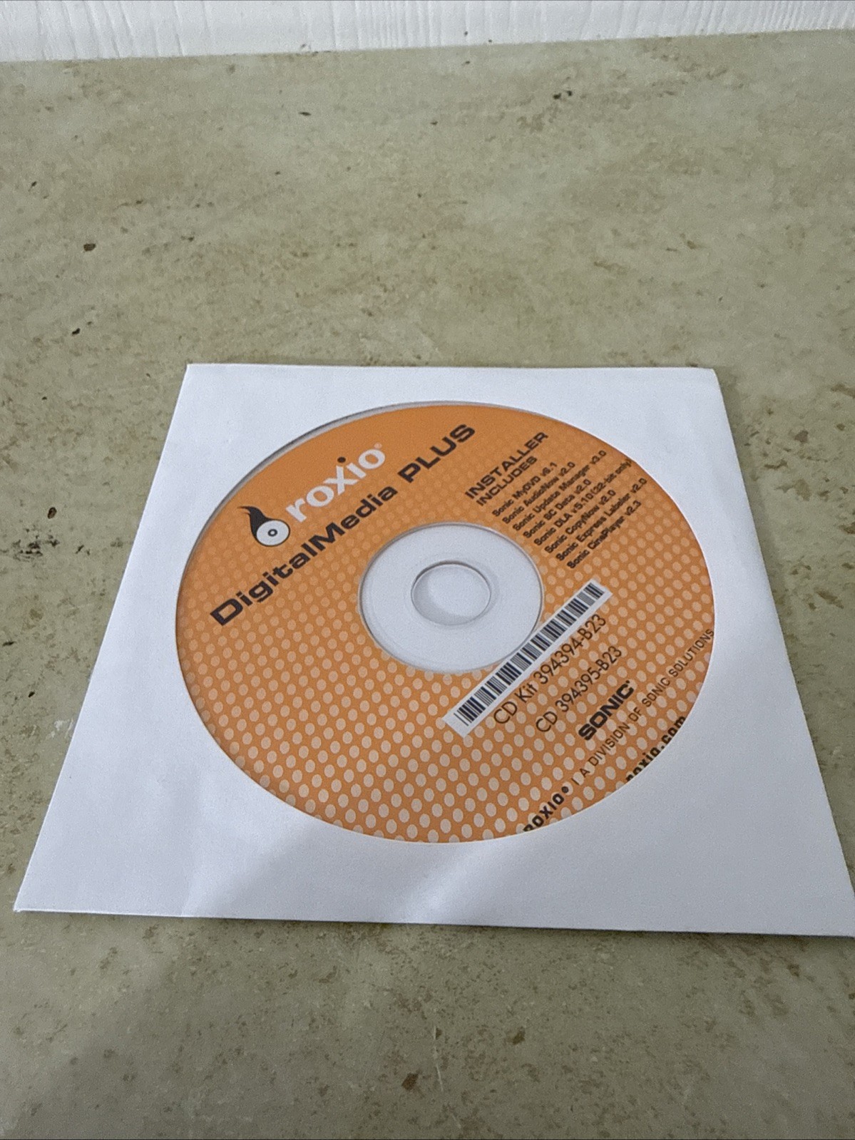 Roxio Digitalmedia Plus Installer Disc