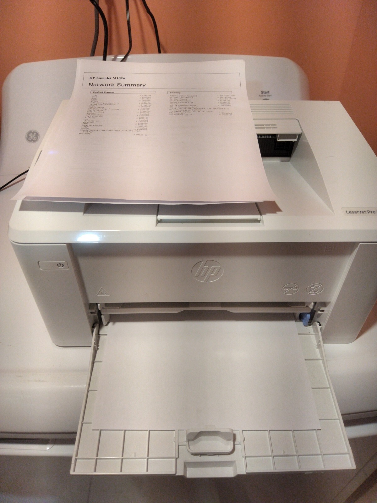 HP LaserJet Pro M102w Wireless Laser Printer (G3Q35A) Needs Ink Low Page Count