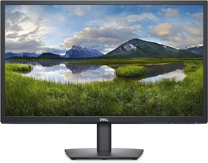 Dual DELL 22″ 23″ 24″ LCD LED Widescreen Monitor w/ Stand Cable HDMI 1080p