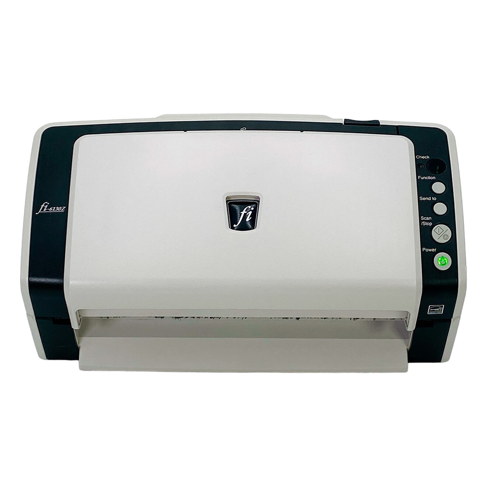 Fujitsu FI-6130Z Duplex Document Color Scanner w/Adapter & USB Cord FULLY TESTED