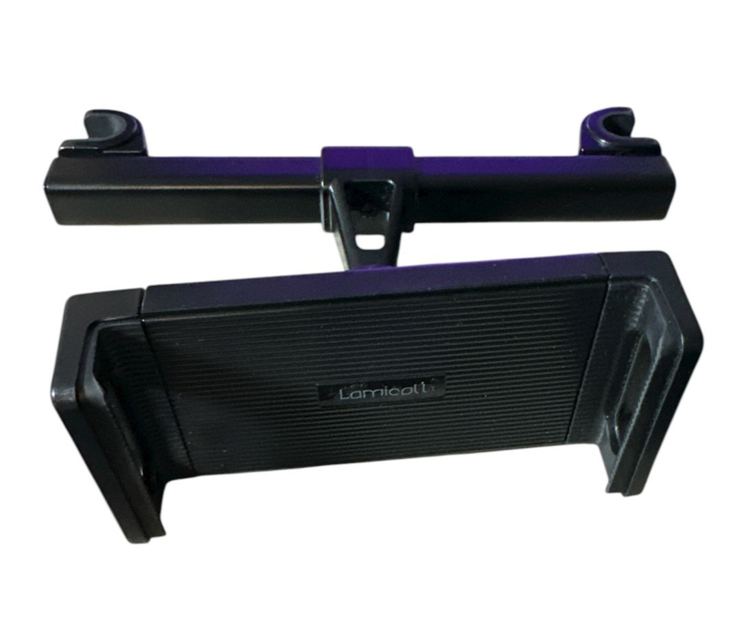 Lamicall Car Tablet Headrest Holder for Back Seat – Adjustable – Black – Travel