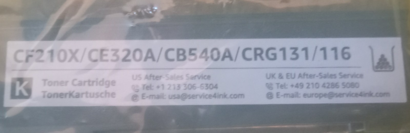 HP 131A 131X Compatible Toner Cartridge CF210X Black CF212A Yellow M251 M276
