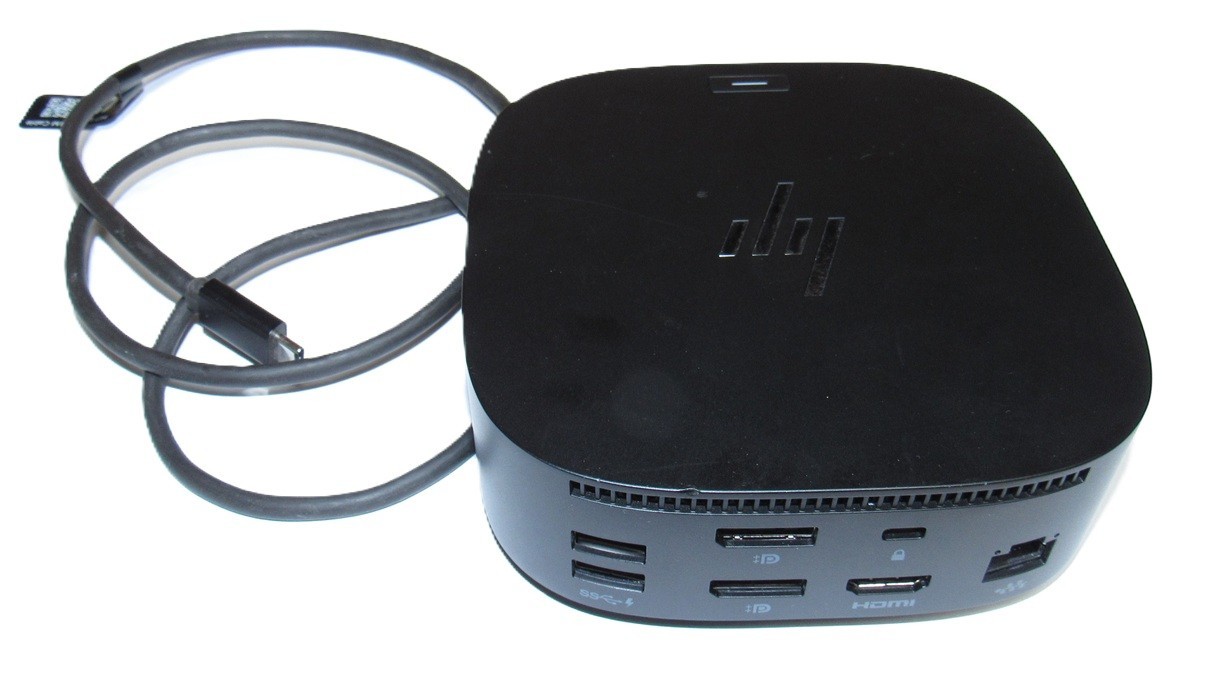 HP HSN-IX02 USB-C Dock G5, 5TW10UT#ABA, L75125-001 with 120W Power Cube