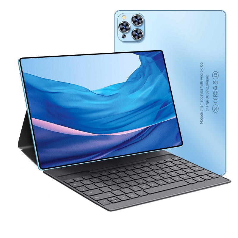 10.1 Inch Android 12 Octa Core Tablet PC 8GB RAM 256GB ROM 1920×1200 HD 8800mAh