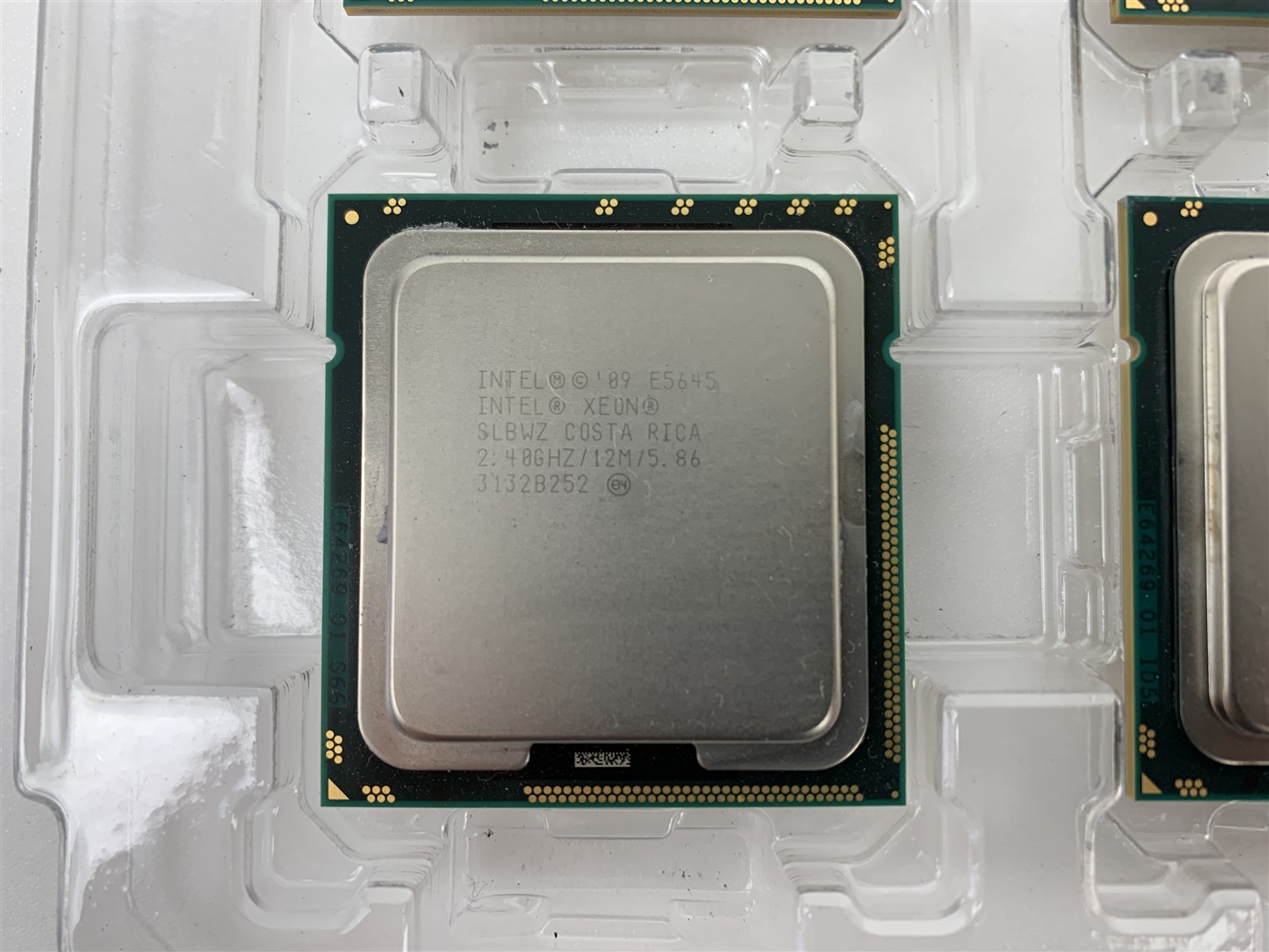 Lot of 8 – Intel Xeon E5649 E5645 E5620 CPU Processors