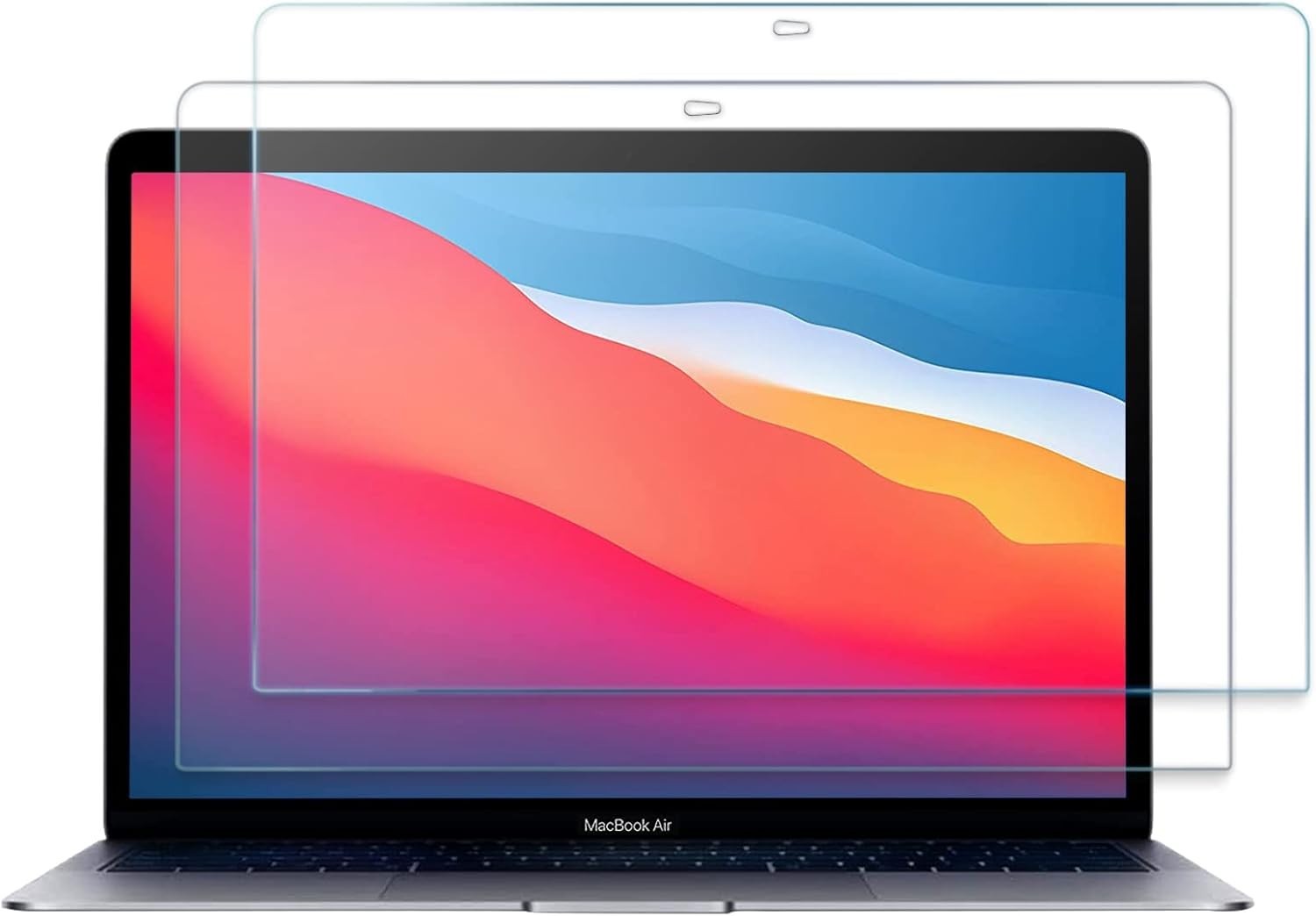 9H Tempered Glass Protectors for 13 Inch MacBook Air/Pro – 2 Pack
