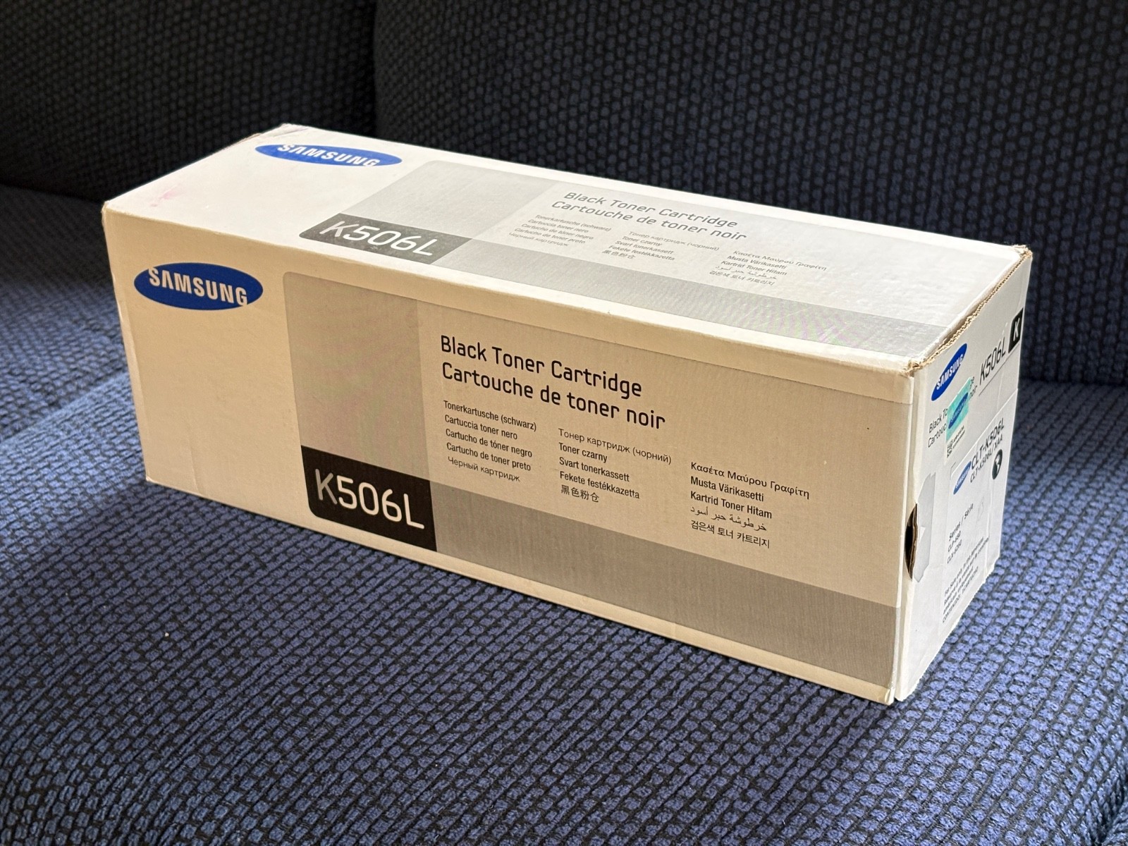 Samsung CLT-K506L Black Toner Cartridge NEW OEM SEALED (CLP-680 CLX-6260)