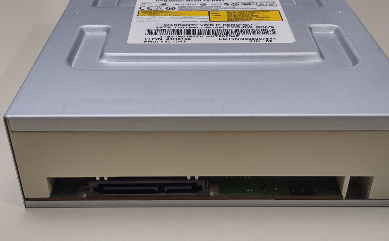 Toshiba Samsung TS-H653G DVD±RW Dual Layer ReWriteable Black SATA Optical Drive