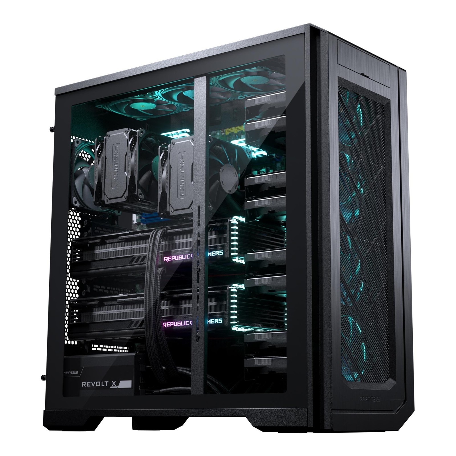 Phanteks Enthoo Pro 2 Server Edition Full Tower Case – Satin Black (Tempered…