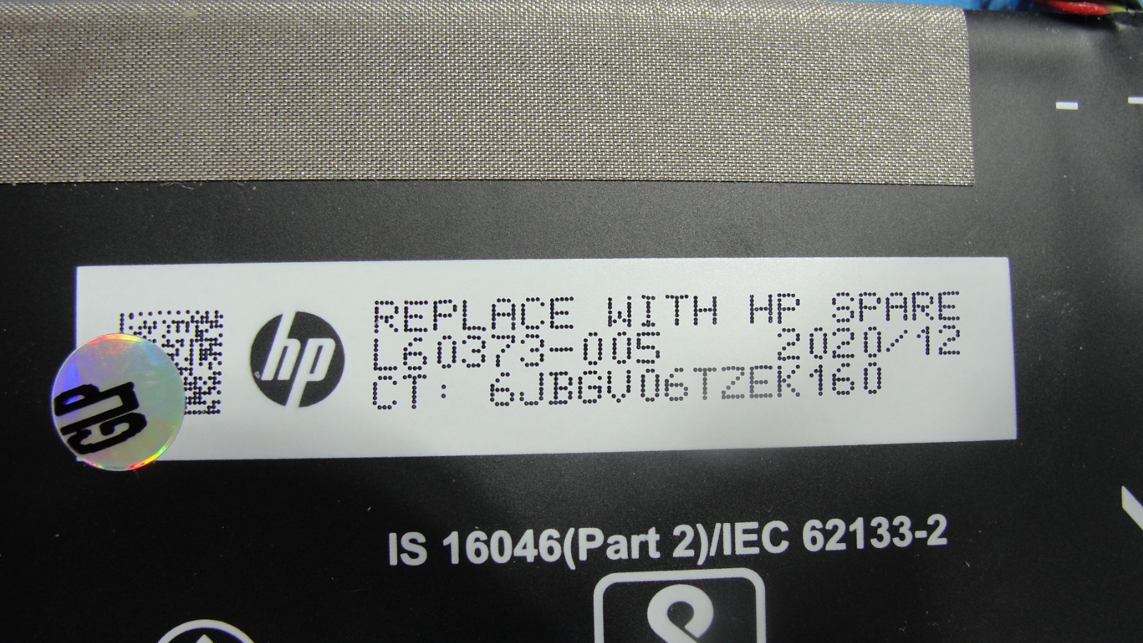 HP Spectre 13-aw2003dx 13.3″ Battery 15.4V 60.76Wh 3744mAh RR04XL L60373-005 87%
