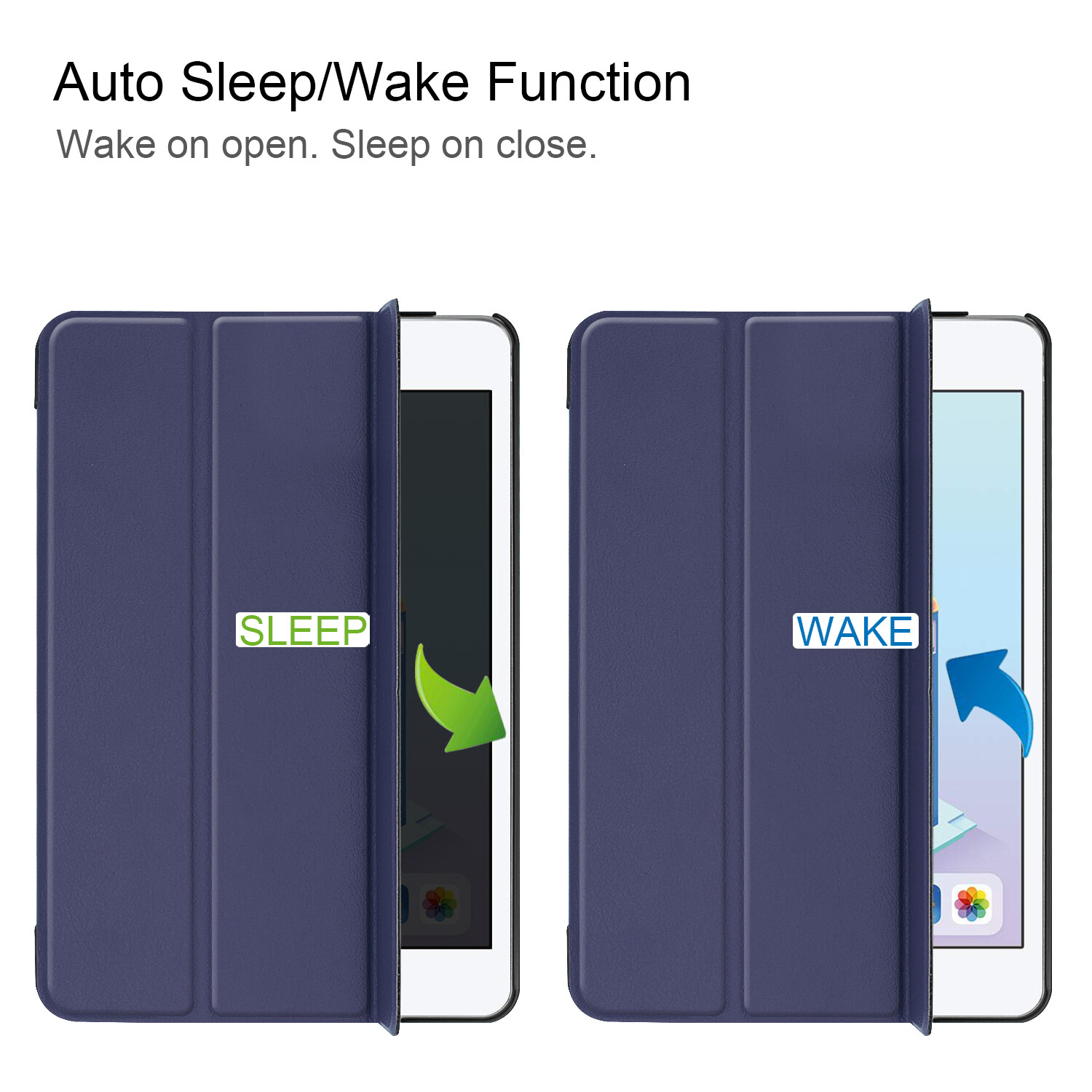 Smart Case For Apple iPad 9th Generation Cover 10.2-inch with Auto Sleep/Wake