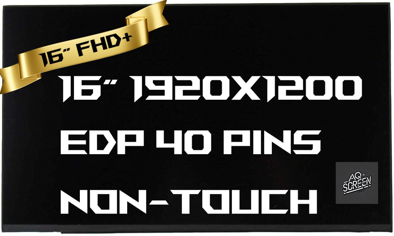 NE160WUM-NX2 V18.0 16″ 1920×1200 LCD Screen 40 pins IPS NE160WUM-NX6 V18.0 New