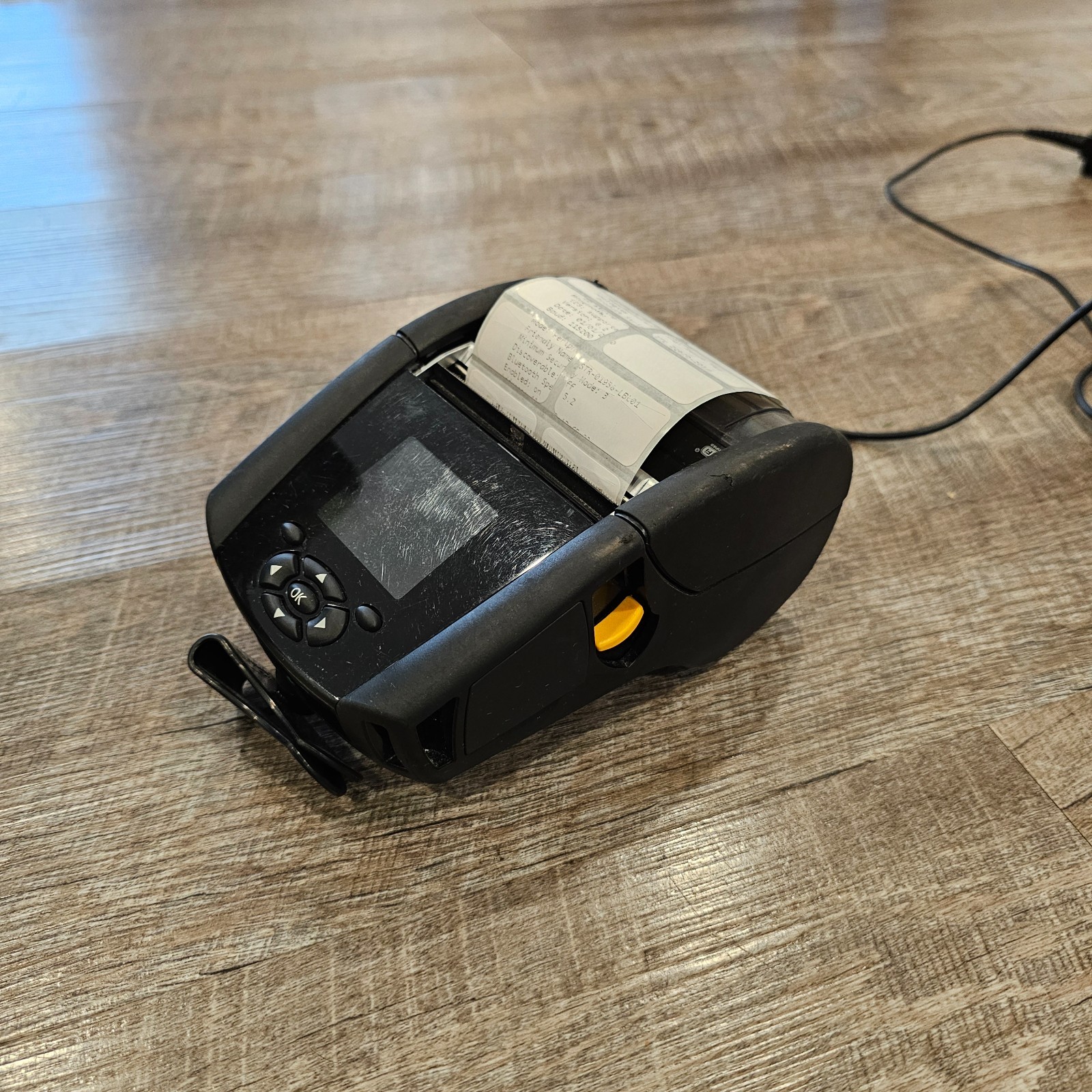 Zebra ZQ620 Label Mobile Printer LOCKED