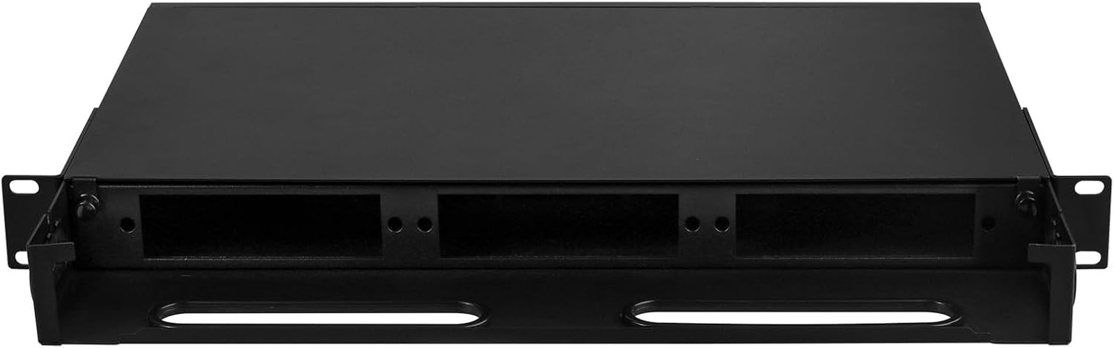 1 Pack Fiber Optical Rack Mount Enclosure Box with 3 Slots for Fiber Optic LGX A