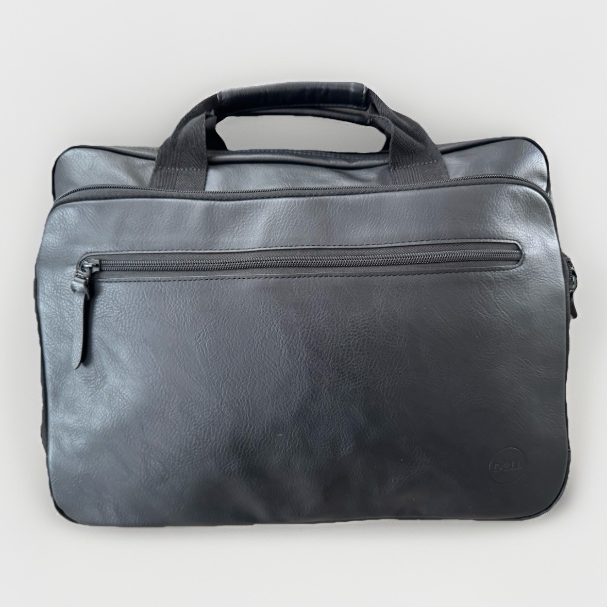 Dell Briefcase Synthetic Leather Laptop Bag, Multi-compartment Organizer