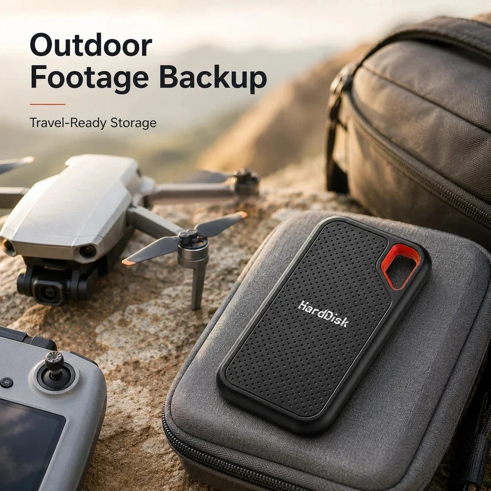 external hard drive 4tb High Speed Capacity Solid State Usb3.2 Laptop Mac And PC
