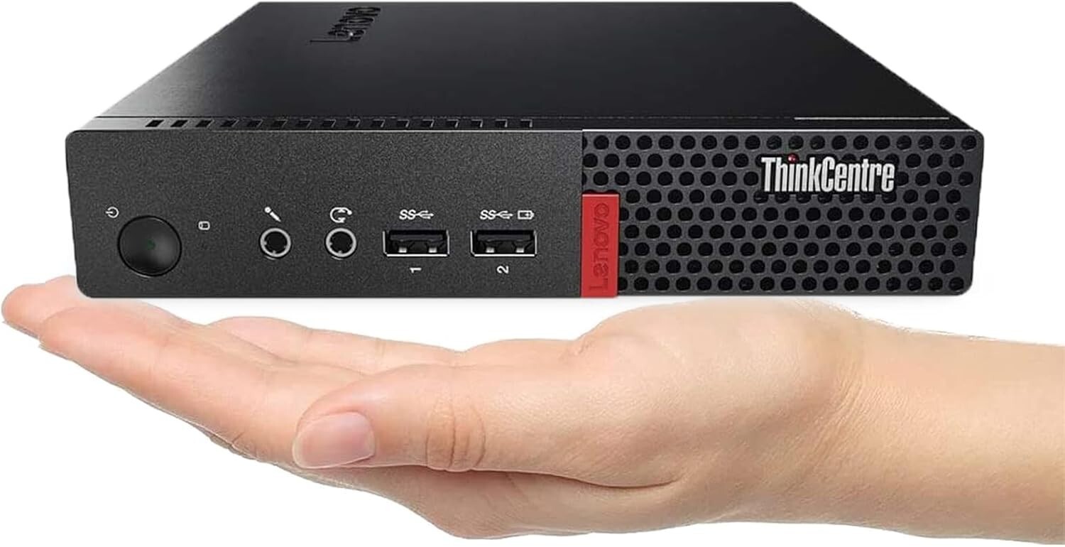 Lenovo ThinkCentre Tiny Desktop PC Intel i5 6th Gen | 8GB Ram 256GB SSD – NO OS