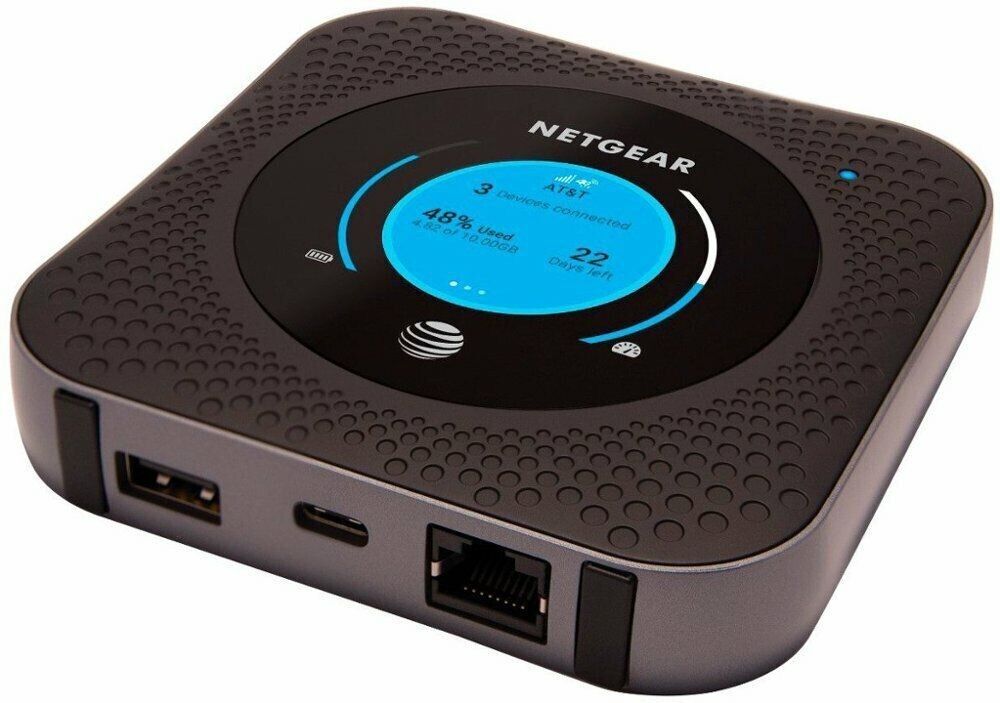 Netgear Nighthawk M1 MR1100 Wireless (AT&T + 4G Unlocked) Wi-Fi Hotspot Modem