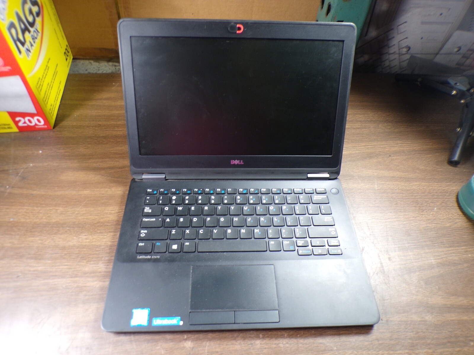 DELL LATITUDE E7270 INTEL CORE i5-6300U 2.40GHZ 8GB RAM **NO HD/ NO CADDIE