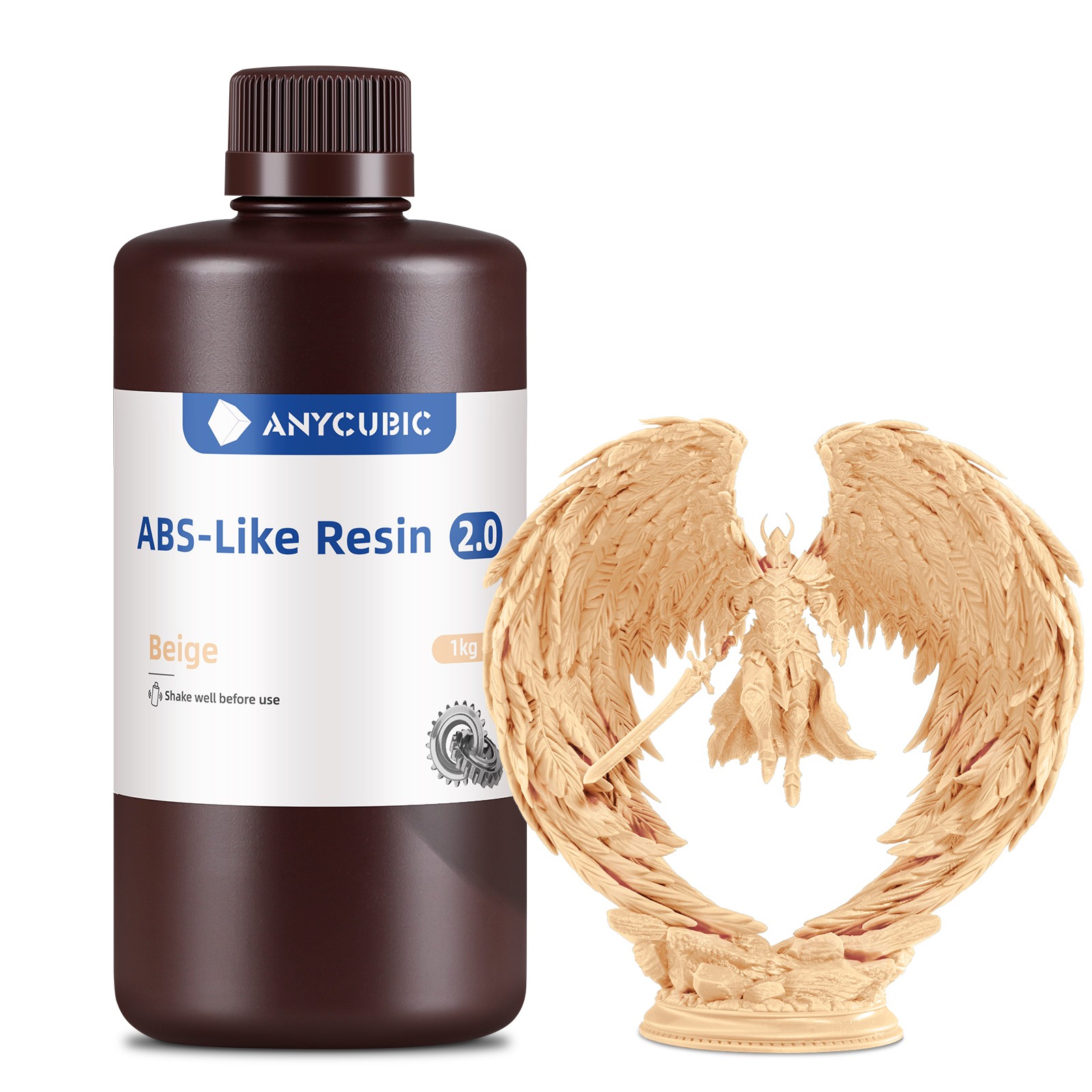 ANYCUBIC ABS-Like Resin 2.0 High Precision High-Fluidity 405nm UV Low Shrinkage