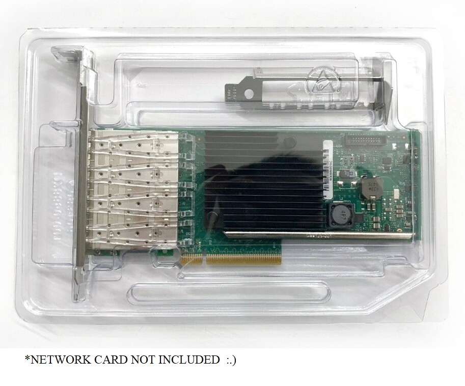 10 PIECES CLEAR PLASTIC CLAMSHELL CASES FOR HBA RAID NETWORK CARDS FAST SHIPPING