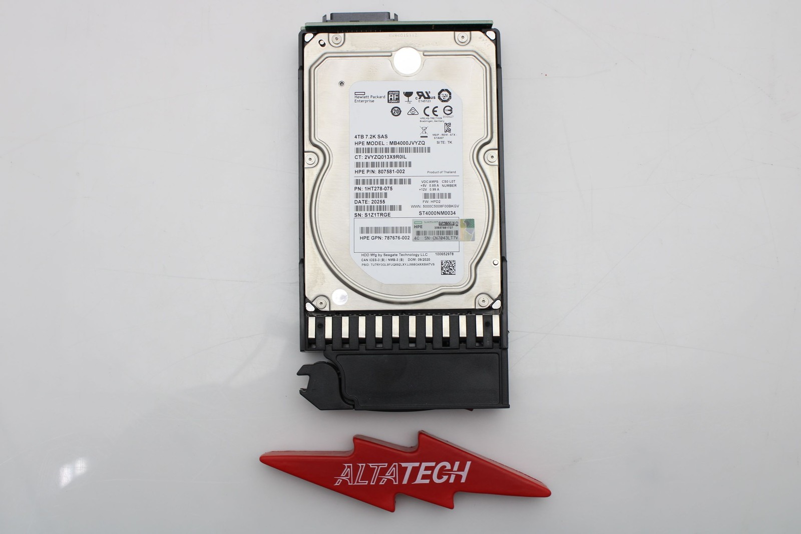 HP 801557-001 4TB 12G 7.2K LFF MDL SAS HDD Hard Disk Drive