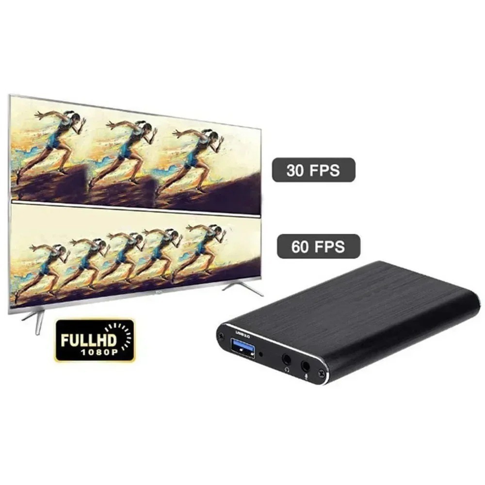 4K Audio Video Capture Card USB 3.0 HDMI Video Capture Device Full HD Recording