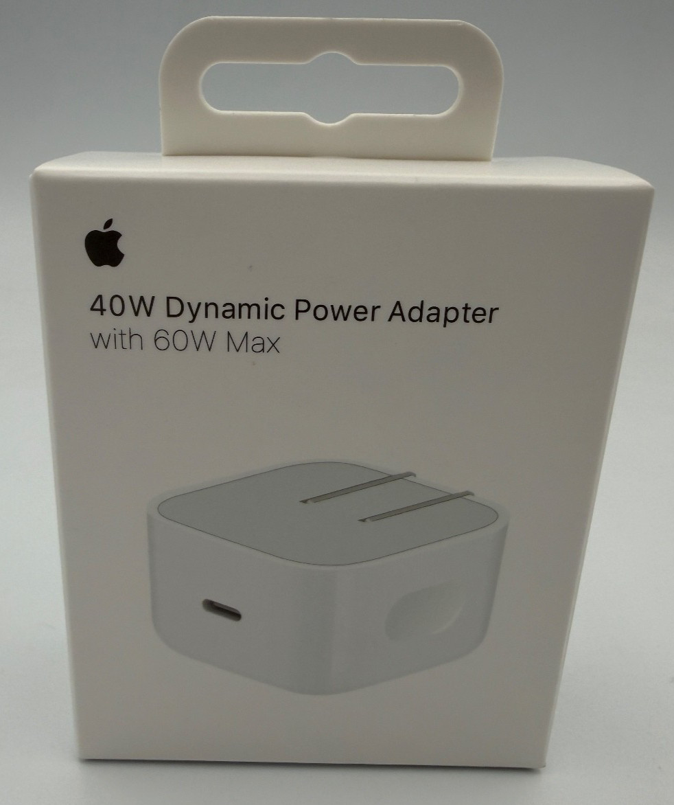 New 2025 Apple – 40W Dynamic Power Adapter 60W Max For iPhone/iPad/Air pods
