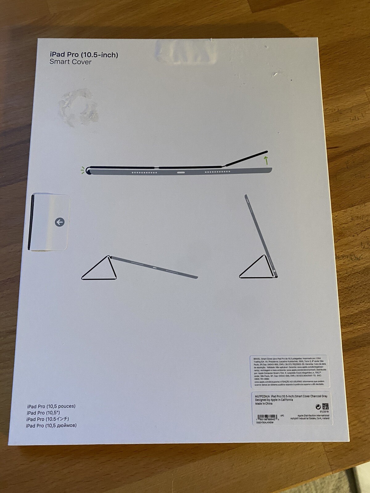 Apple Smart Cover for 10.5‑inch iPad Pro – Charcoal Gray