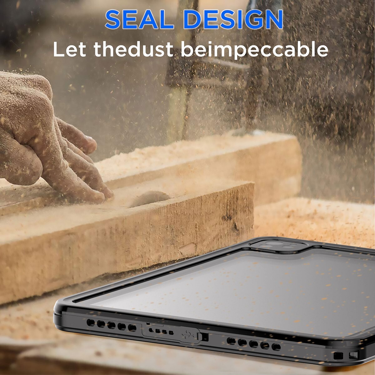 Waterproof Shockproof Heavy Duty Stand Case Cover For iPad Pro M4 11 inch (2024)