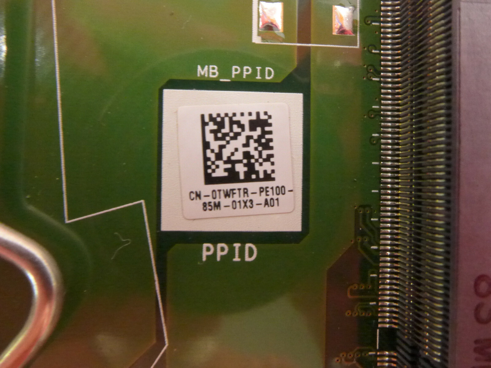 GENUINE Dell Optiplex 7460 AIO Motherboard V69KX TWFTR