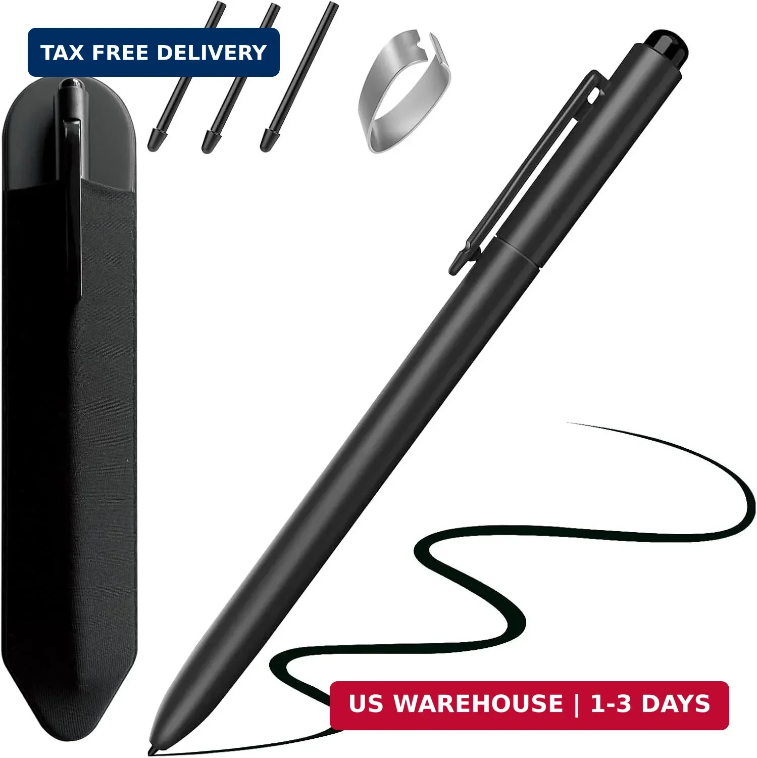 Remarkable 2 Pen with Eraser, EMR Stylus Pen with 4096 Pressure Levels