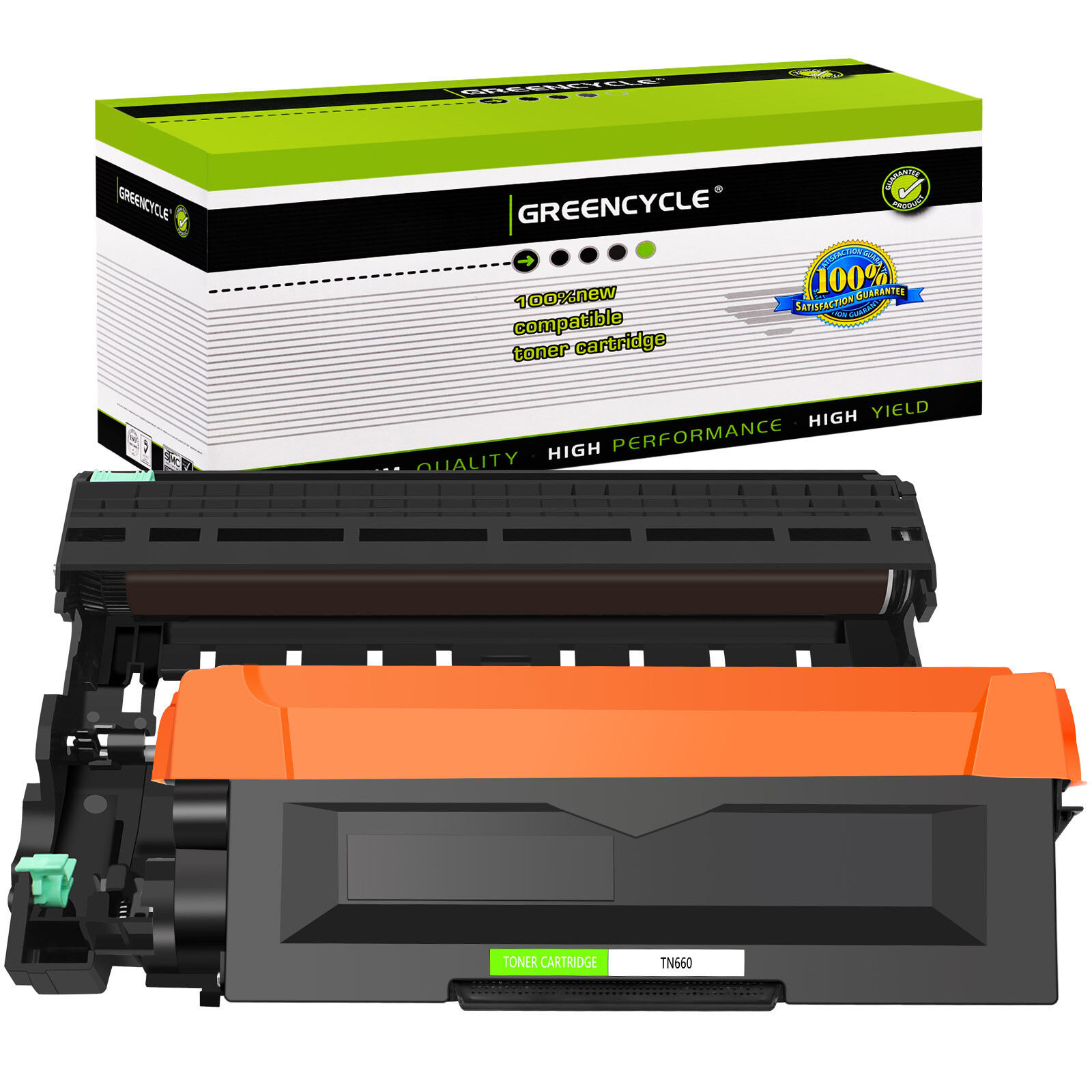 1x DR630 Drum & TN660 Toner Fit For Brother DCP-L2540DW MFC-L2740DW MFC-L2707DW