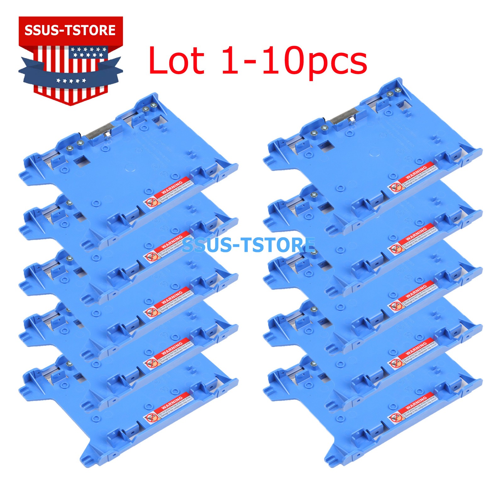 Lot 3.5 to 2.5 SSD Caddy Adapter R494D For Dell OptiPlex 3010 3020 Preci T3500